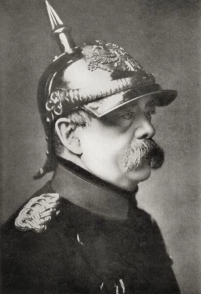 Otto Eduard Leopold Von Bismarck, Prince Of Bismarck, Duke Of Lauenburg, Count Of Bismarck-SchAonhausen, 1815 To 1898. Prussian German Statesman And Aristocrat. First Chancellor Of The German Empire. From The Book Europe In The Nineteenth Century An Outline History, Published 1916