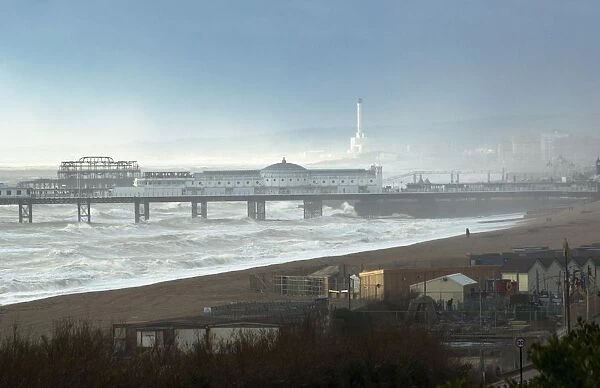 Palace Pier And Shoreham Power Station