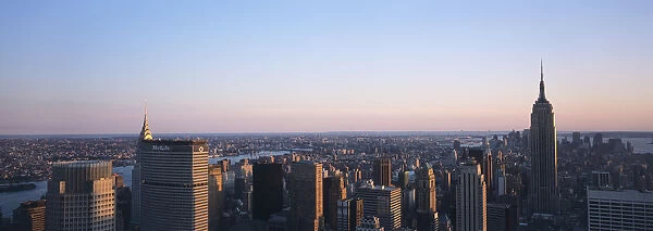 Panoramic View Of Manhattan