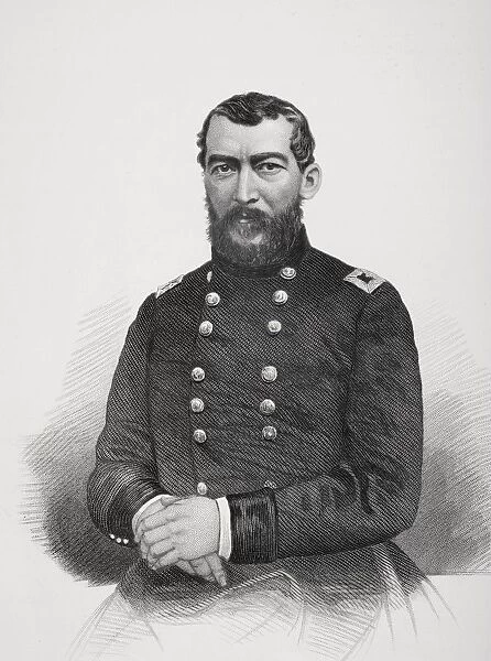 Philip H. Sheridan 1831 To 1888. Union General During American Civil War. From Photograph By Matthew Brady