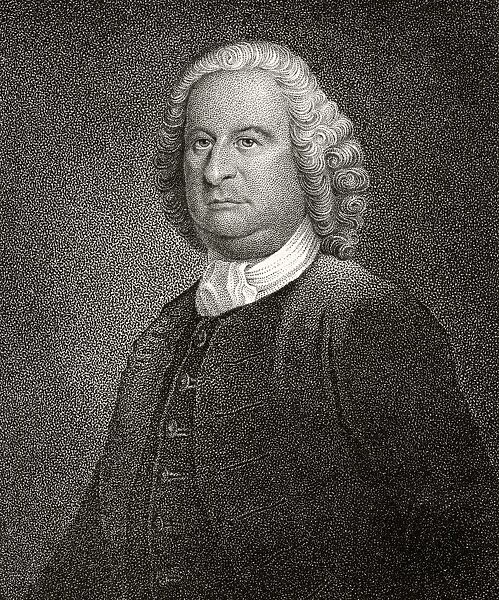 Philip Livingston 1716 To 1778 American Statesman And Founding Father A Signatory Of Declaration Of Independence 19Th Century Engraving By J. B. Longacre After An Original Painting