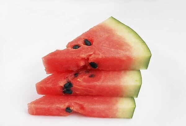 Three Pieces Of Watermelon