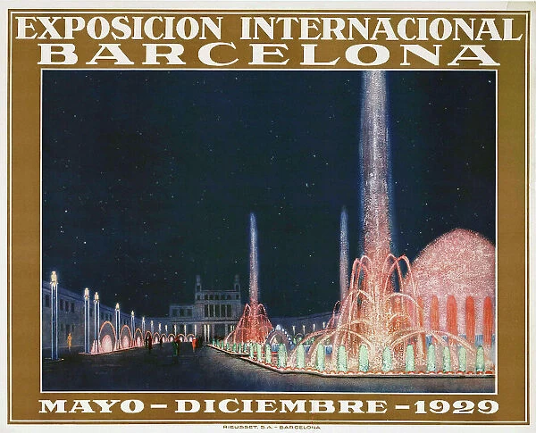 Poster International Exhibition Exposicion Internacional