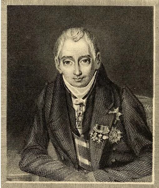 Prince Klemens Lothar Wenzel Von Metternich, 1773-1859. Austrian Statesman. Photo-Etching After The Painting By F. De Fournier. From The Book 'Lady Jacksons Works Xiv. The Court Of The Tuileries Ii'Published London 1899