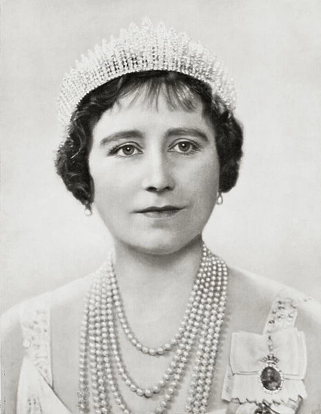Queen Elizabeth, The Queen Mother. Elizabeth Angela Marguerite Bowes-Lyon, 1900