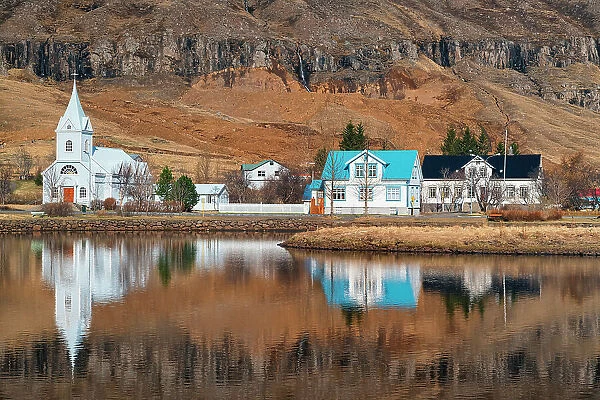 Reflection Water Fine Art Seydisfjordur Iceland