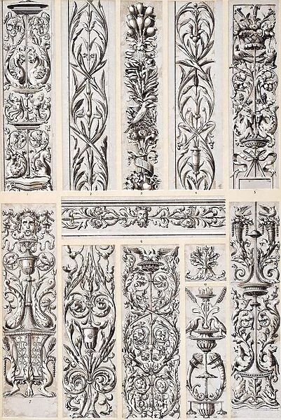 Renaissance No 2 Plate Lxxv From The Grammar Of Ornament By Owen Jones Published By Day & Son London 1865