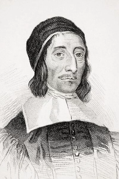 Richard Baxter 1615 -1691 English Puritan Church Leader Theologian And Controversialist From Old Englands Worthies By Lord Brougham And Others Published London Circa 1880 s