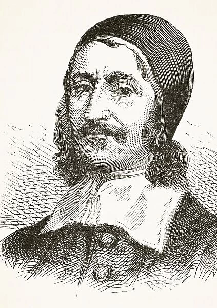 Richard Baxter 1615 To 1691. English Puritan Church Leader And Theologian. From The National And Domestic History Of England By William Aubrey Published London Circa 1890