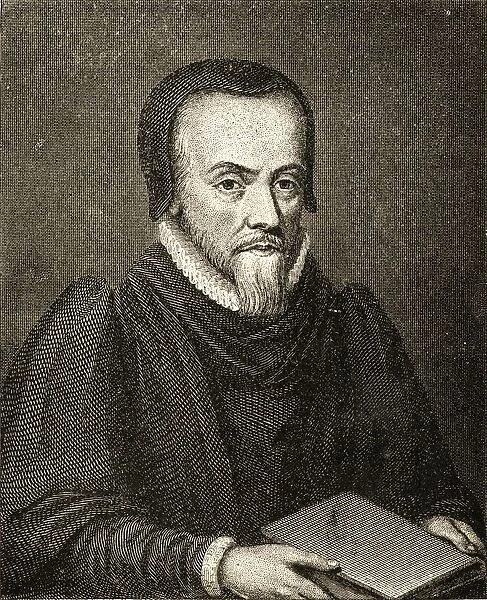 Richard Hooker, 1554-1600. Renaissance English Preacher And Author. From A Rare Print By Hollar