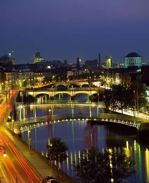 River Liffey Bridges, Dublin, Ireland