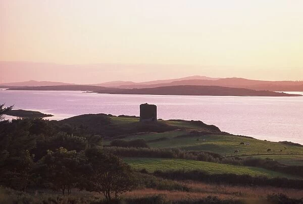 Roaringwater Bay, Co Cork, Ireland; Landscape At Sunset
