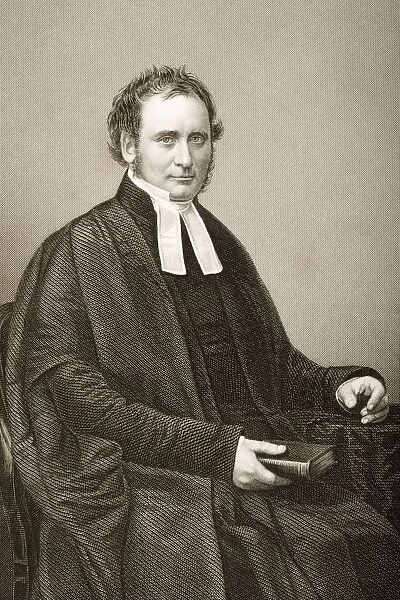 Robert Bickersteth, 1816-1884. English Lord Bishop Of Ripon. Engraved By D. J. Pound From A Photograph By Mayall. From The Book The Drawing-Room Portrait Gallery Of Eminent Personages Volume 2. Published In London 1859