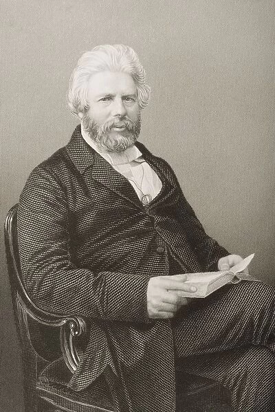 Robert Chambers, 1802-1871. Scottish Author, Publisher And Natural Philosopher. Engraved By D. J. Pound From A Photograph By Mayall. From The Book The Drawing-Room Of Eminent Personages Volume 2. Published In London 1860