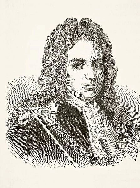 Robert Harley 1St Earl Of Oxford And Earl Mortimer, 1661 To 1724. English Statesman. From The National And Domestic History Of England By William Aubrey Published London Circa 1890