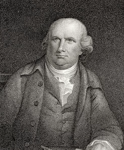 Robert Morris 1734 To 1806 American Merchant Statesman And Founding Father A Signatory Of Declaration Of Independence 19Th Century Engraving By J. B. Longacre From A Painting