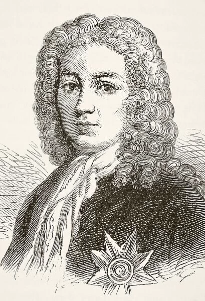 Robert Walpole 1St Earl Of Orford 1676 To 1745. British Statesman And Britains First Prime Minister. From The National And Domestic History Of England By William Aubrey Published London Circa 1890