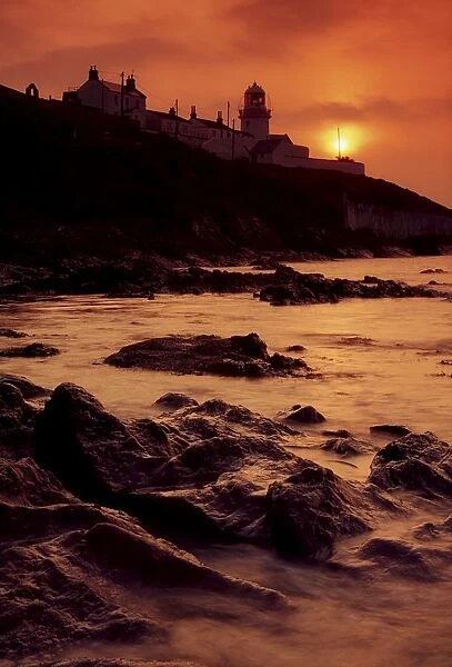 Roches Point, Whitegate, Cork Harbour, County Cork, Ireland; Lighthouse And Seascape