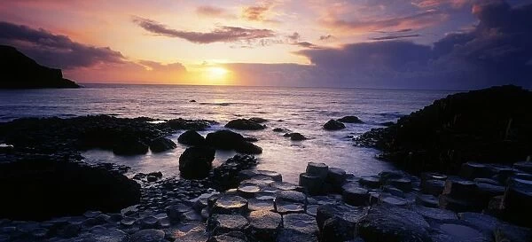 Rocks On The Beach, Giants Causeway, County Antrim, Northern Ireland