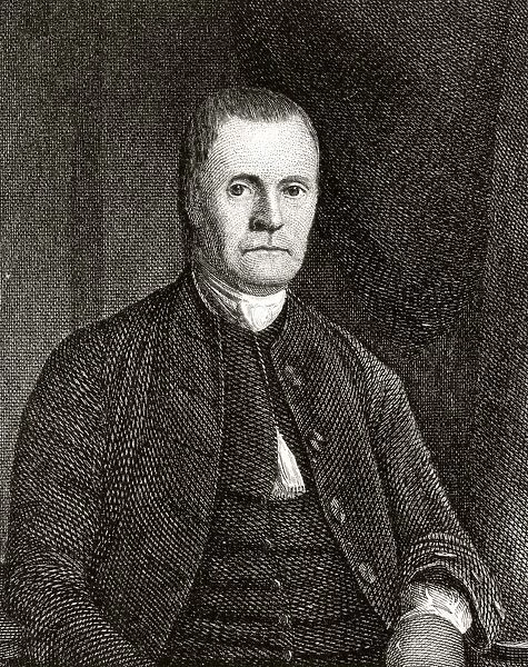 Roger Sherman 1721 To 1793 American Lawyer And Politician A Signatory Of Declaration Of Independence Engraved Byss Jocelyn From A Painting By Earle