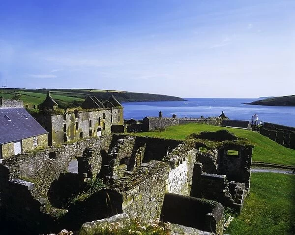 Ruins Of A Fort, Charles Fort, County Cork, Kinsale, Republic Of Ireland