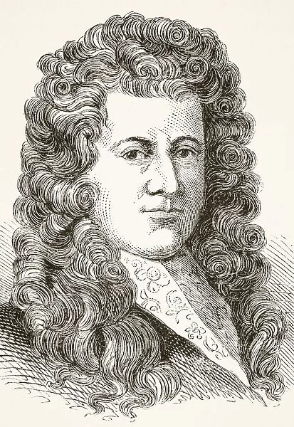 Samuel Pepys 1633 To 1703 English Diarist And Naval Administrator. From The National And Domestic History Of England By William Aubrey Published London Circa 1890