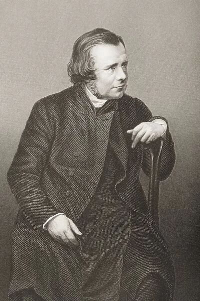 Samuel Wilberforce, 1805-1873. Bishop Of Oxford And Winchester. Engraved By D. J. Pound From A Photograph By Mayall. From The Book The Drawing-Room Portrait Gallery Of Eminent Personages Published In London 1859
