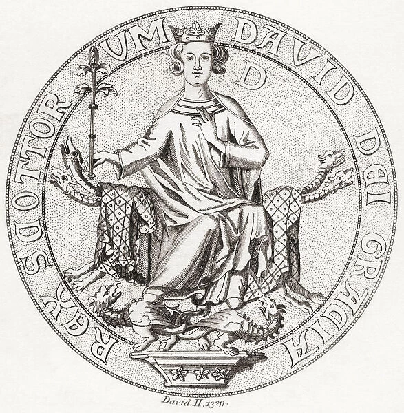 Seal Of David Ii, 1324