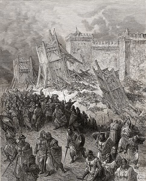 Second Assault Of Jerusalem The Crusaders Repulsed During The First Crusade
