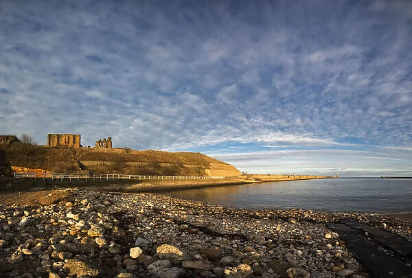 Along The Shoreline Of The River Tyne; Tynemouth, Tyne And Wear, England