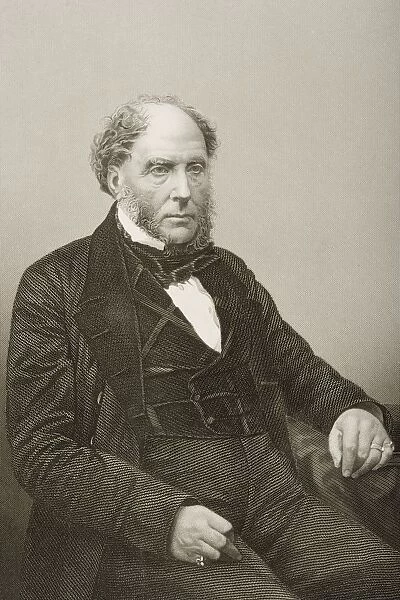 Sir Archibald Alison, 1792-1867. English Historian. Engraved By D. J. Pound From A Photograph By Werge Of Glasgow. From The Book The Drawing-Room Portrait Gallery Of Eminent Personages Volume 2. Published In London 1859