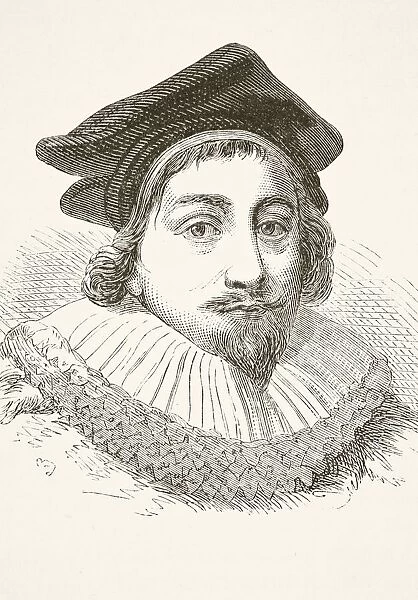 Sir Edward Coke 1552 To 1634. English Jurist And Politician. Speaker Of House Of Commons. From The National And Domestic History Of England By William Aubrey Published London Circa 1890