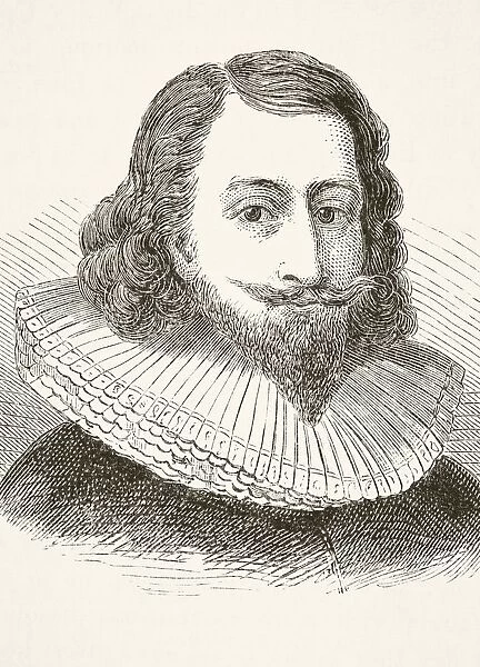 Sir John Eliot 1592 To 1632. English Statesman. From The National And Domestic History Of England By William Aubrey Published London Circa 1890