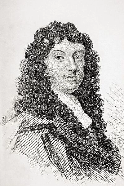 Sir William Temple 1St Baronet 1628 - 1699 British Statesman And Essayist From Old Englands Worthies By Lord Brougham And Others Published London Circa 1880 s