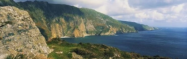 Slieve League, Co Donegal, Ireland; Cliffs On The Atlantic Coast