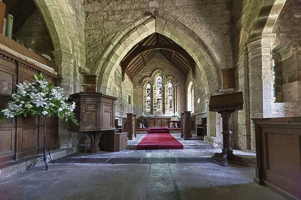 St. Michael And All Angels Church; Ingram, Northumberland, England