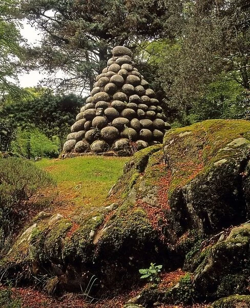 Stone Cairn, Rowallane Garden, Co Down, Ireland