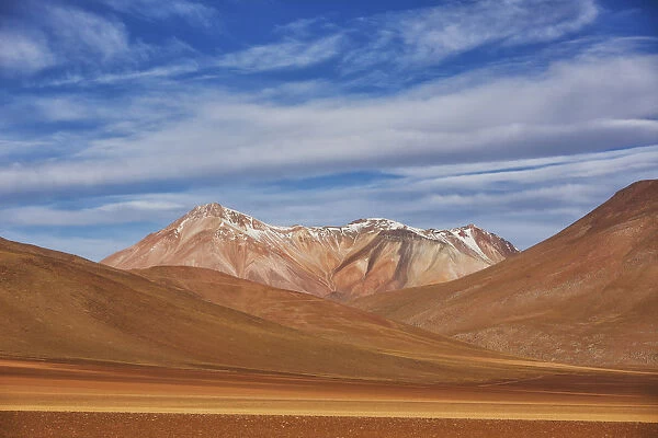 The Surreal Landscape Of Bolivias Altiplano Region, Near Uyuni; Bolivia