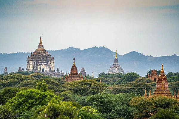 Thatbyinnyu Temple and Pagodas, Bagan, Myanmar (Burma)