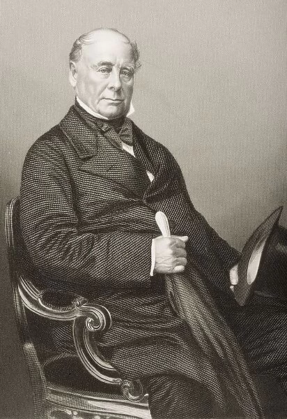 Thomas Chandler Haliburton, 1796-1865. Lawyer, Politician, Judge, Writer, Born In Nova Scotia. Engraved By D. J. Pound From A Photograph By Mayall. From The Book The Drawing-Room Of Eminent Personages Volume 1. Published In London 1860