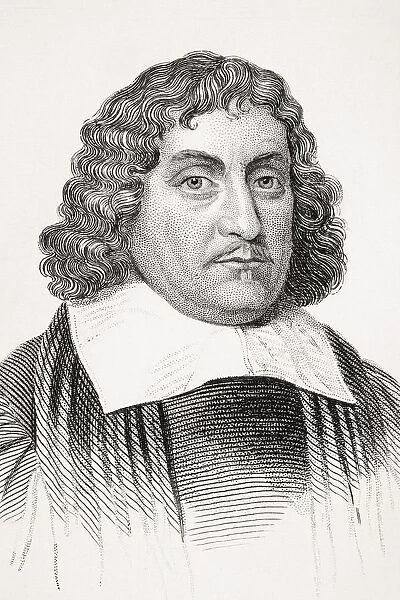 Thomas Fuller 1608 -1661 English Churchman And Historian From Old Englands Worthies By Lord Brougham And Others Published London Circa 1880 s