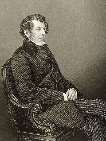 Thomas Slingsby Duncombe, 1796-1861. Radical British Politician. Engraved By D. J. Pound From A Photograph By Mayall. From The Book The Drawing-Room Portrait Gallery Of Eminent Personages Published In London 1859