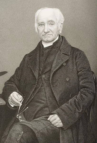 Thomas Vowler Short, 1790-1872. English Author, Historian And Bishop Of St. Asaph. Engraved By D. J. Pound From A Photograph By Mayall. From The Book The Drawing-Room Of Eminent Personages Volume 1. Published In London 1860
