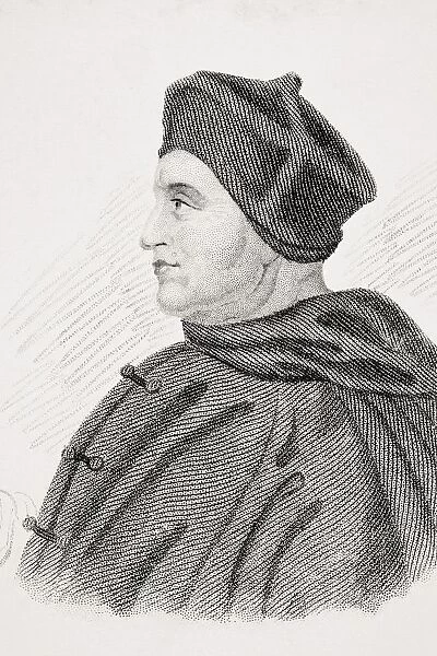 Thomas Wolsey C1475-1530 English Cardinal And Statesman From Old Englands Worthies By Lord Brougham And Others Published London Circa 1880 s