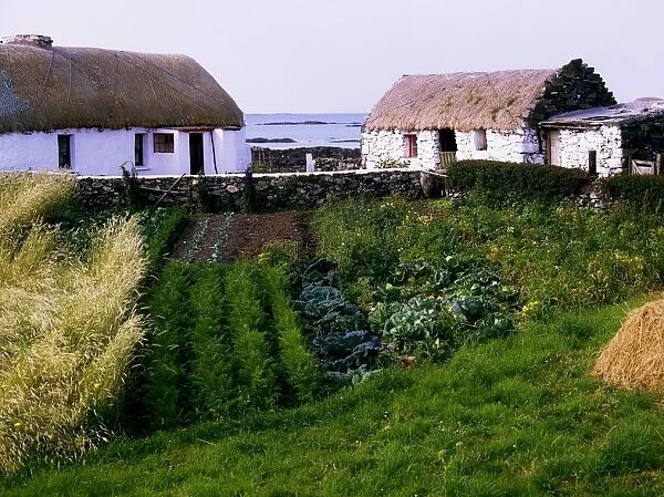 Traditional Cottages, Co Galway, Ireland