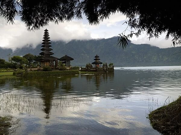 Ulun Danu Temple On Beratan Lake; Bali, Indonesia
