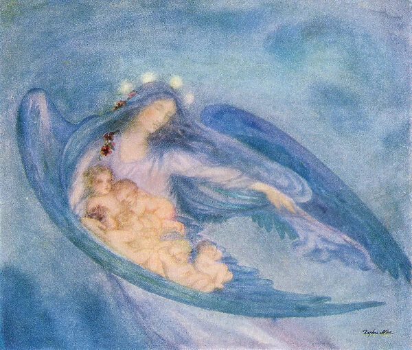 The Vision. From The Picture By Daphne Allen From The Book Princess Marie-JosA©s Childrens Book Published 1916