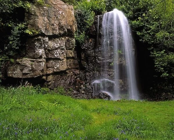 Waterfall, Kilfane Glen, Co Kilkenny, Ireland