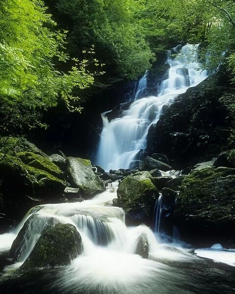 Waterfall In Killarney National Park, Ireland