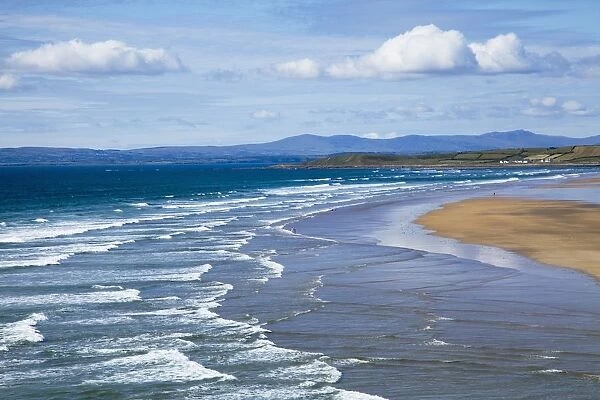 Waves On Beach; Bundoran, County Donegal, Ireland